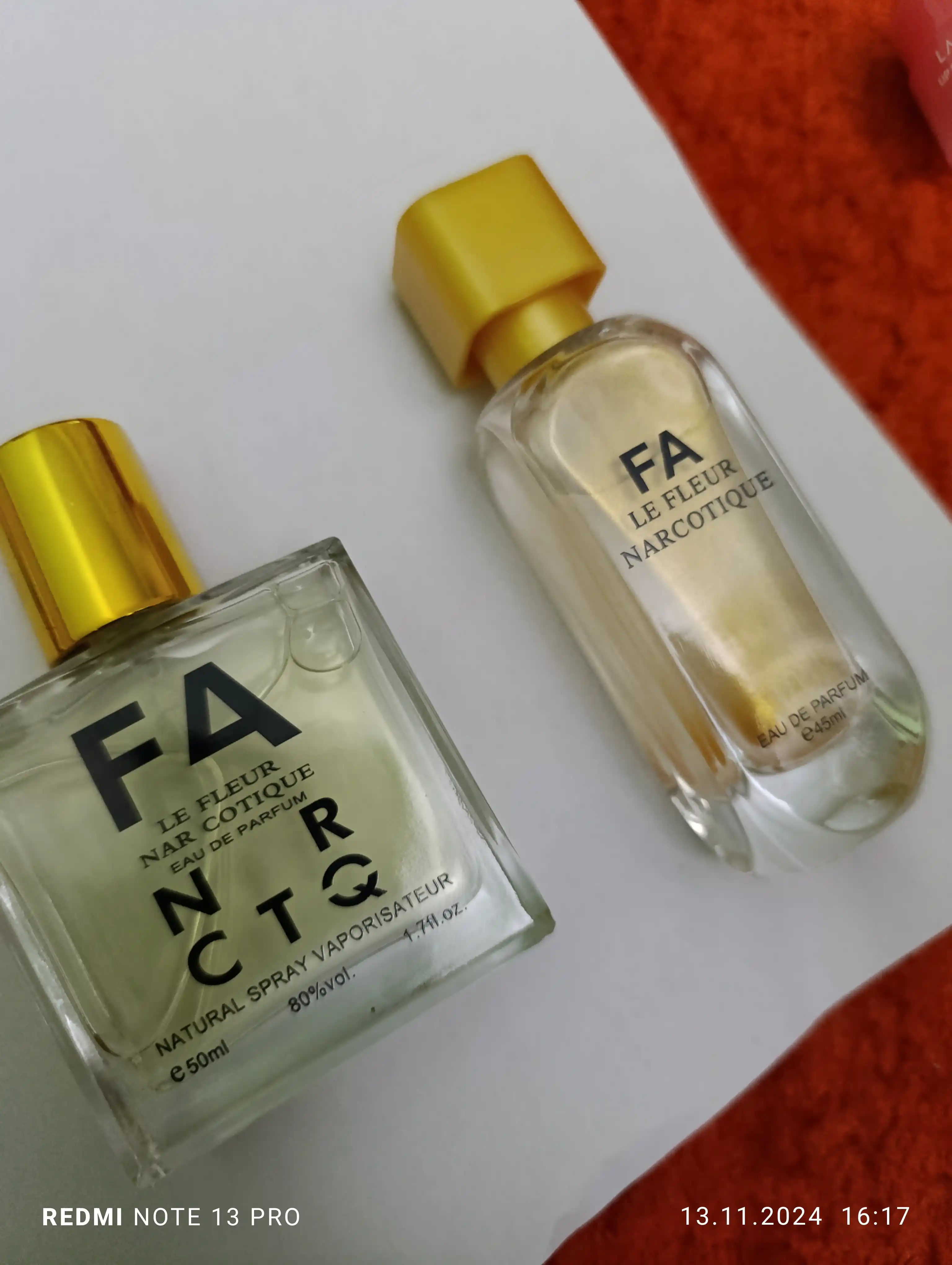Parfyumlangan suv Le Fleur Narcos, erkaklar va ayollar uchun