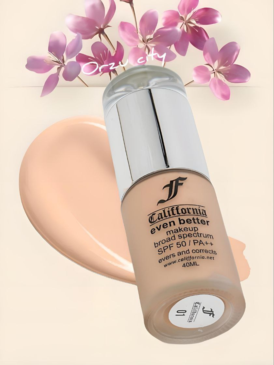 Тональный крем Califfornia even better SPF 50/PA++, 40 мл купить по ...