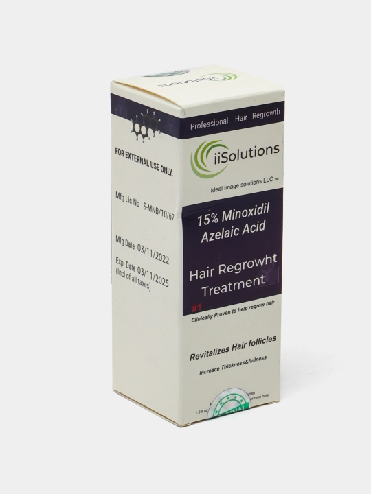 Сыворотка против выпадения волос 15% Minoxidil Hair Regrowht iiSolutions