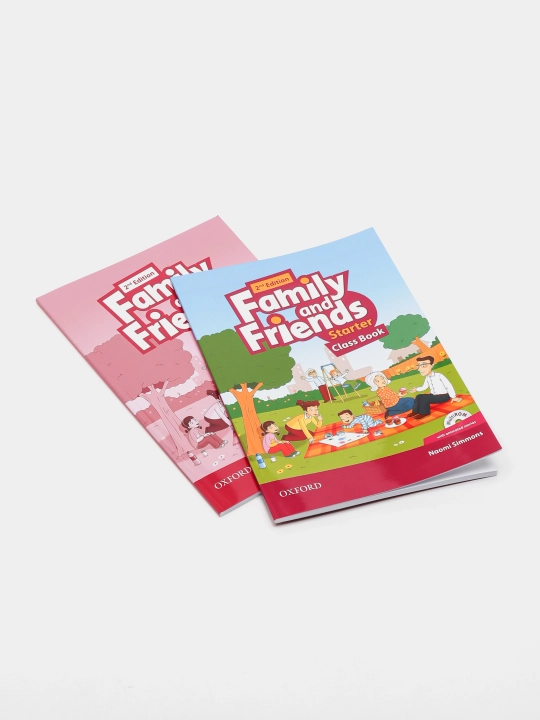 Family and Friends starter 1, 2, 3, 4, 5 части, формат A4