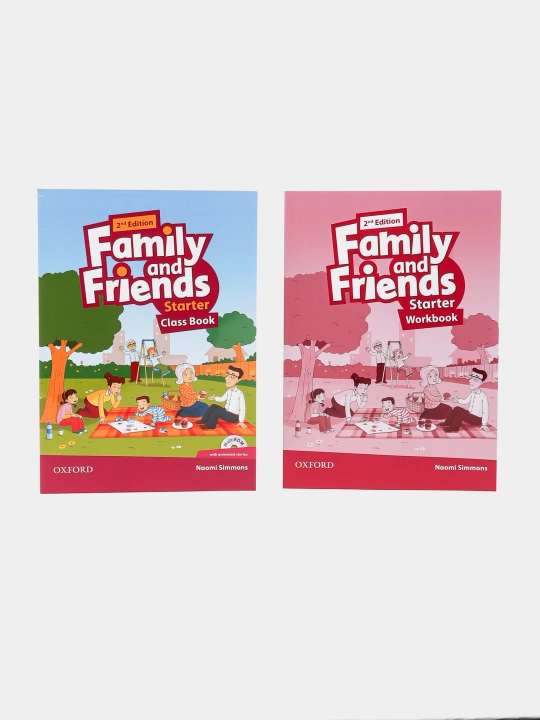 Family and Friends starter 1, 2, 3, 4, 5 части, формат A4