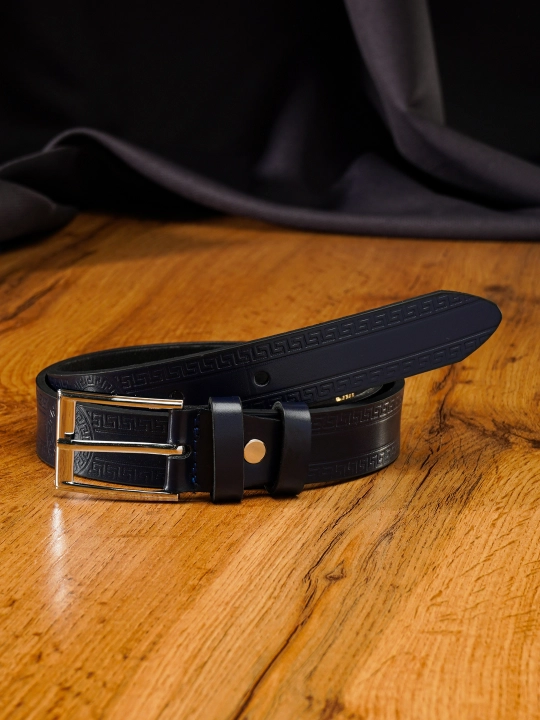 Bolalar va o‘smirlar uchun charm kamar LION BELT elastik, yengil, mustahkam eko teri