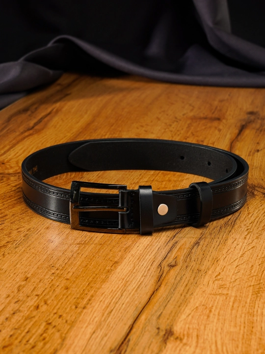 Bolalar va o‘smirlar uchun charm kamar LION BELT elastik, yengil, mustahkam eko teri