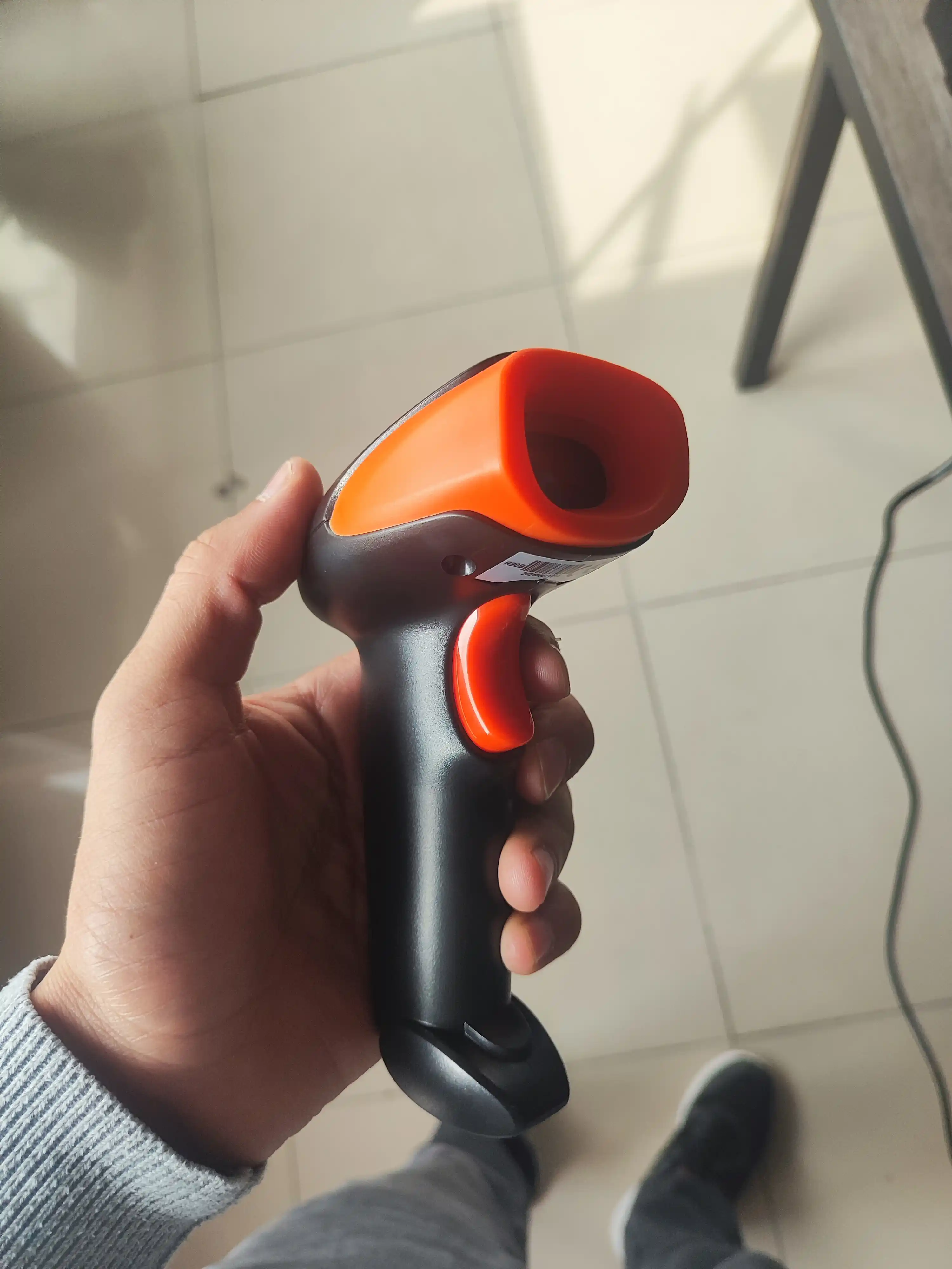 2D simsiz skaneri Bluetooth bilan, shtrix kod va QR kodlar uchun