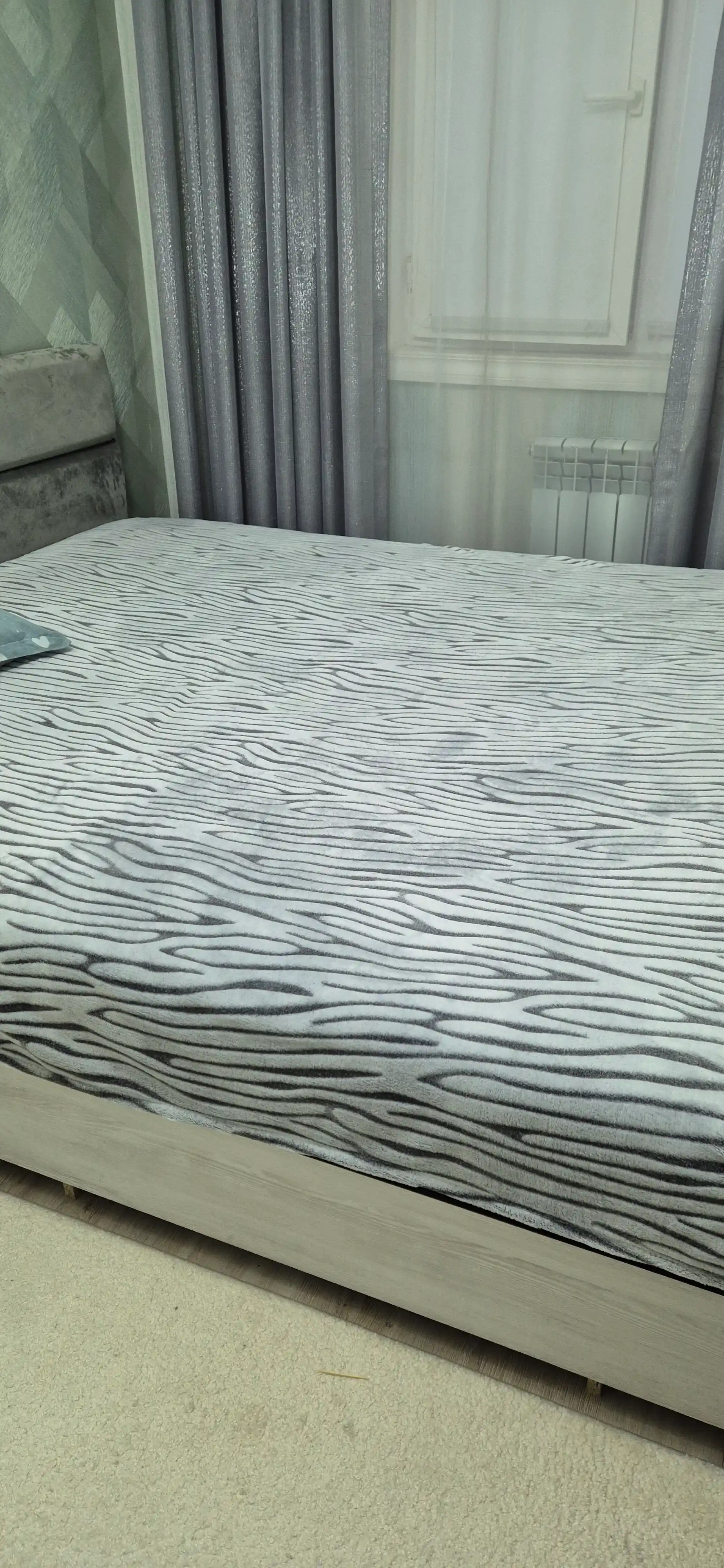 Pled velsoft, ikki xil o'lchamda, bir kishilik 160 * 230 sm, ikki kishilik 200 * 230 sm