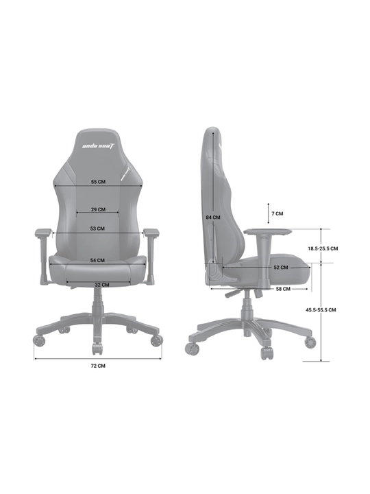 Kompyuter o'yin kreslosi Anda Seat Luna Size L