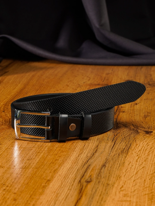 Кожаный ремень LION Belt для детей и подростков эластичный легкий, прочная экокожа