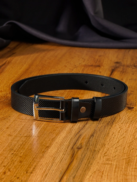 Кожаный ремень LION Belt для детей и подростков эластичный легкий, прочная экокожа