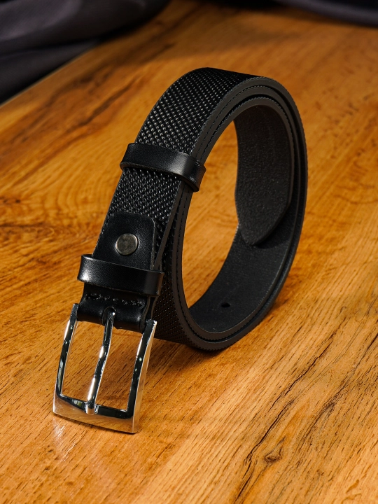 Кожаный ремень LION Belt для детей и подростков эластичный легкий, прочная экокожа