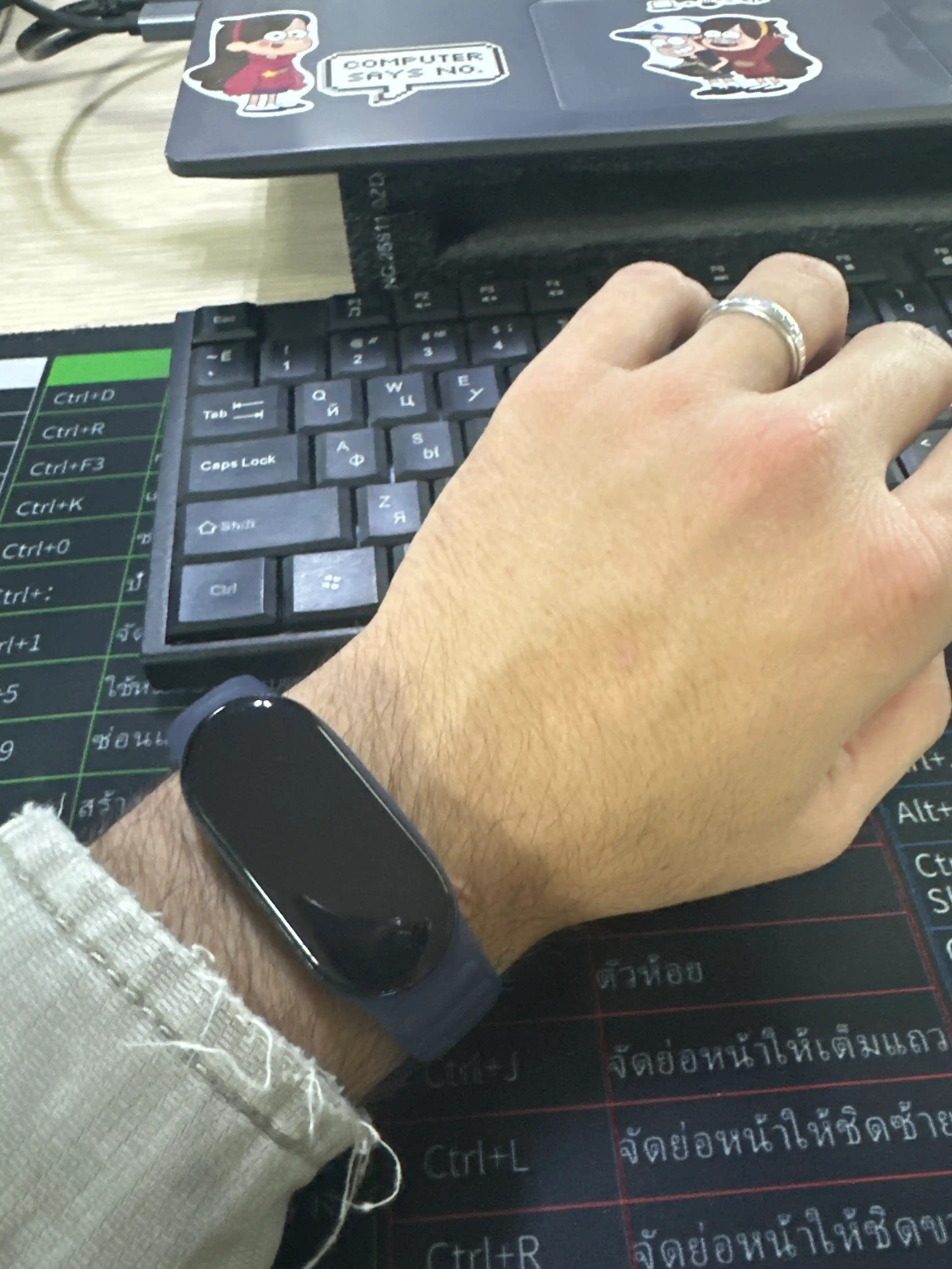Silikonli sport tasmalari va ekran himoyachilari soatlar uchun Xiaomi mi band 5, 6, 7
