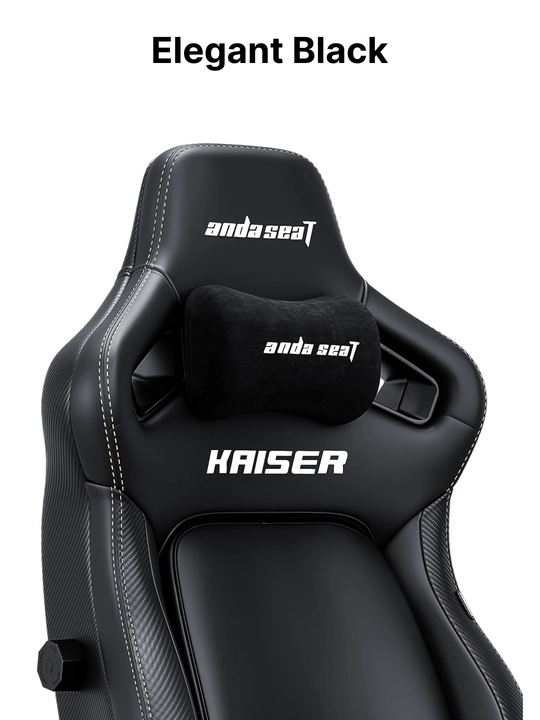 Игровое компьютерное кресло Anda Seat Kaiser 4 Size, L, XL, Black, PVC