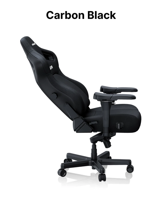 Игровое компьютерное кресло Anda Seat Kaiser 4 Size, L, XL, Black, PVC
