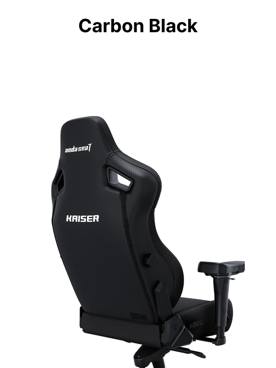 Игровое компьютерное кресло Anda Seat Kaiser 4 Size, L, XL, Black, PVC