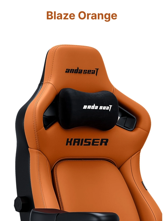 Игровое компьютерное кресло Anda Seat Kaiser 4 Size, L, XL, Black, PVC