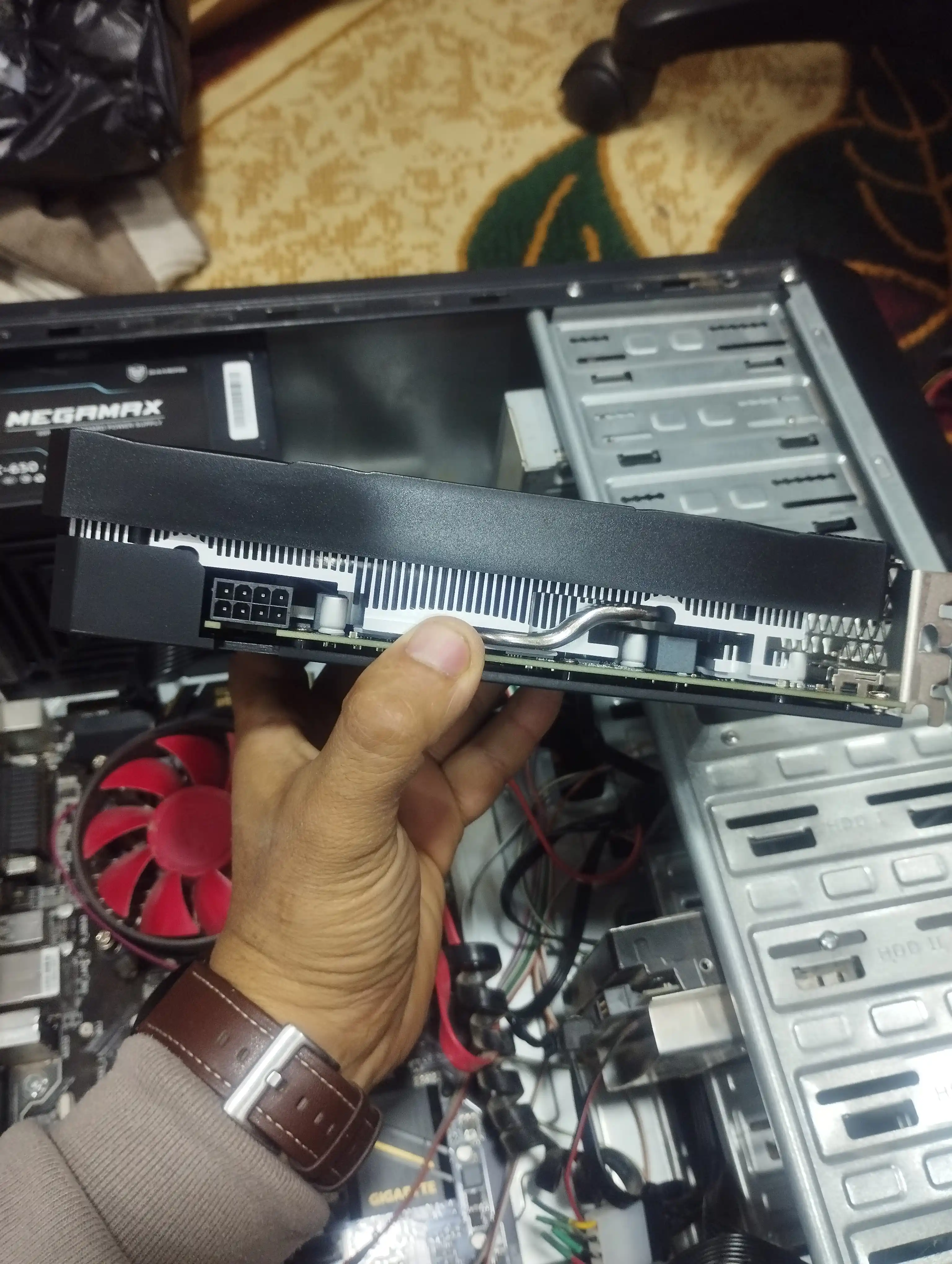 Игровая видеокарта AXLE RX 580, 8 ГБ, 2048SP, 256Bit, GDDR5, для ПК, HDMI, DP