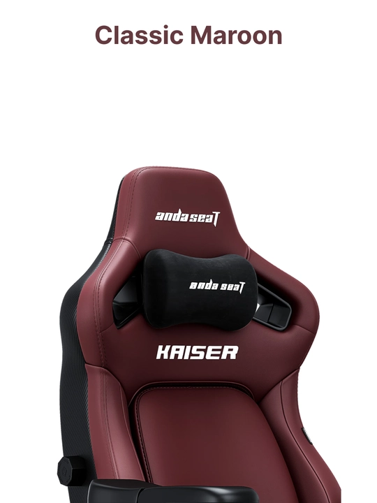 Игровое компьютерное кресло Anda Seat Kaiser 4 Size, L, XL, Black, PVC
