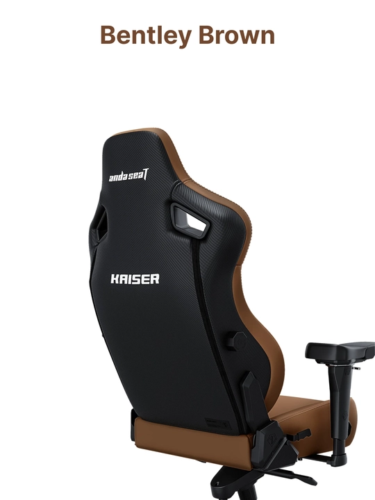 Игровое компьютерное кресло Anda Seat Kaiser 4 Size, L, XL, Black, PVC