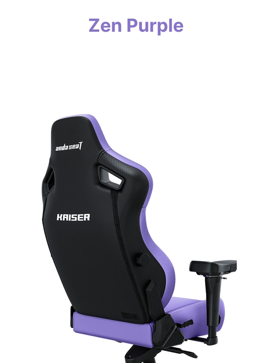 Игровое компьютерное кресло Anda Seat Kaiser 4 Size, L, XL, Black, PVC