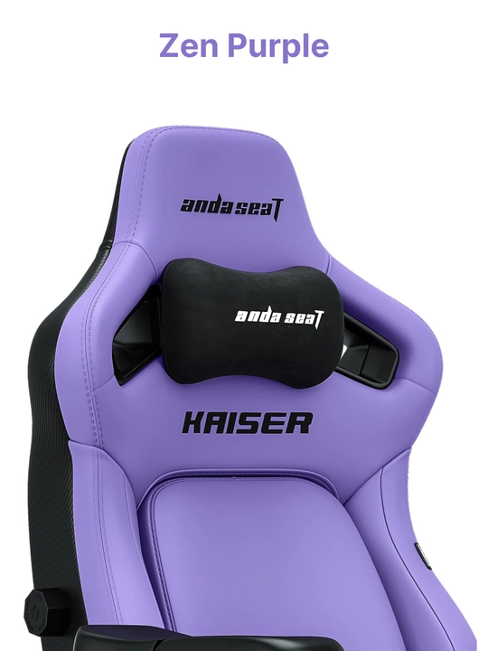 Игровое компьютерное кресло Anda Seat Kaiser 4 Size, L, XL, Black, PVC