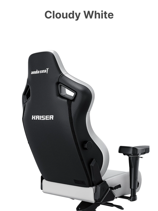 Игровое компьютерное кресло Anda Seat Kaiser 4 Size, L, XL, Black, PVC