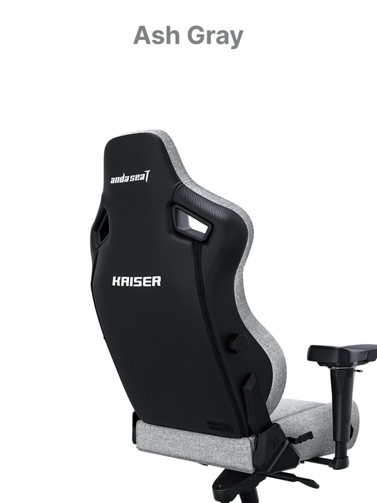 Игровое компьютерное кресло Anda Seat Kaiser 4 Size, L, XL, Black, PVC