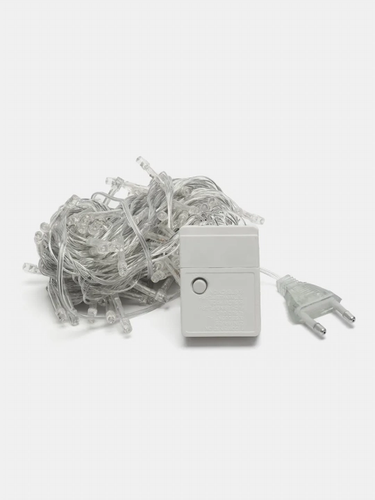 Archa, xonalar uchun yangi yil gulchambari, LED, rang-barang, 8-10 m