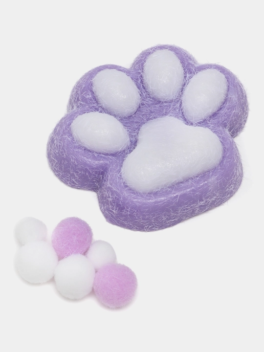 Игрушка сквиш антистресс - кошачья лапка, таба лапка