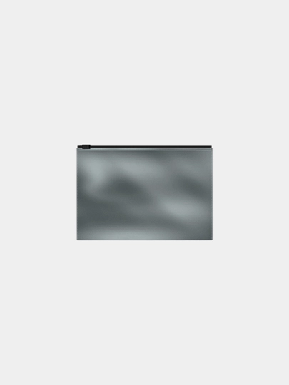 Zip-пакет пластиковый ErichKrause Glossy Ice Metallic, A4, непрозрачный, ассорти — ERKR-P1465EB-САЛАТ