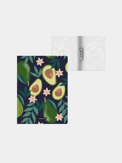 Папка-уголок пластиковая ErichKrause® Avocado Dusk, A4 — ERKR-P1465E7-ПРОЗР
