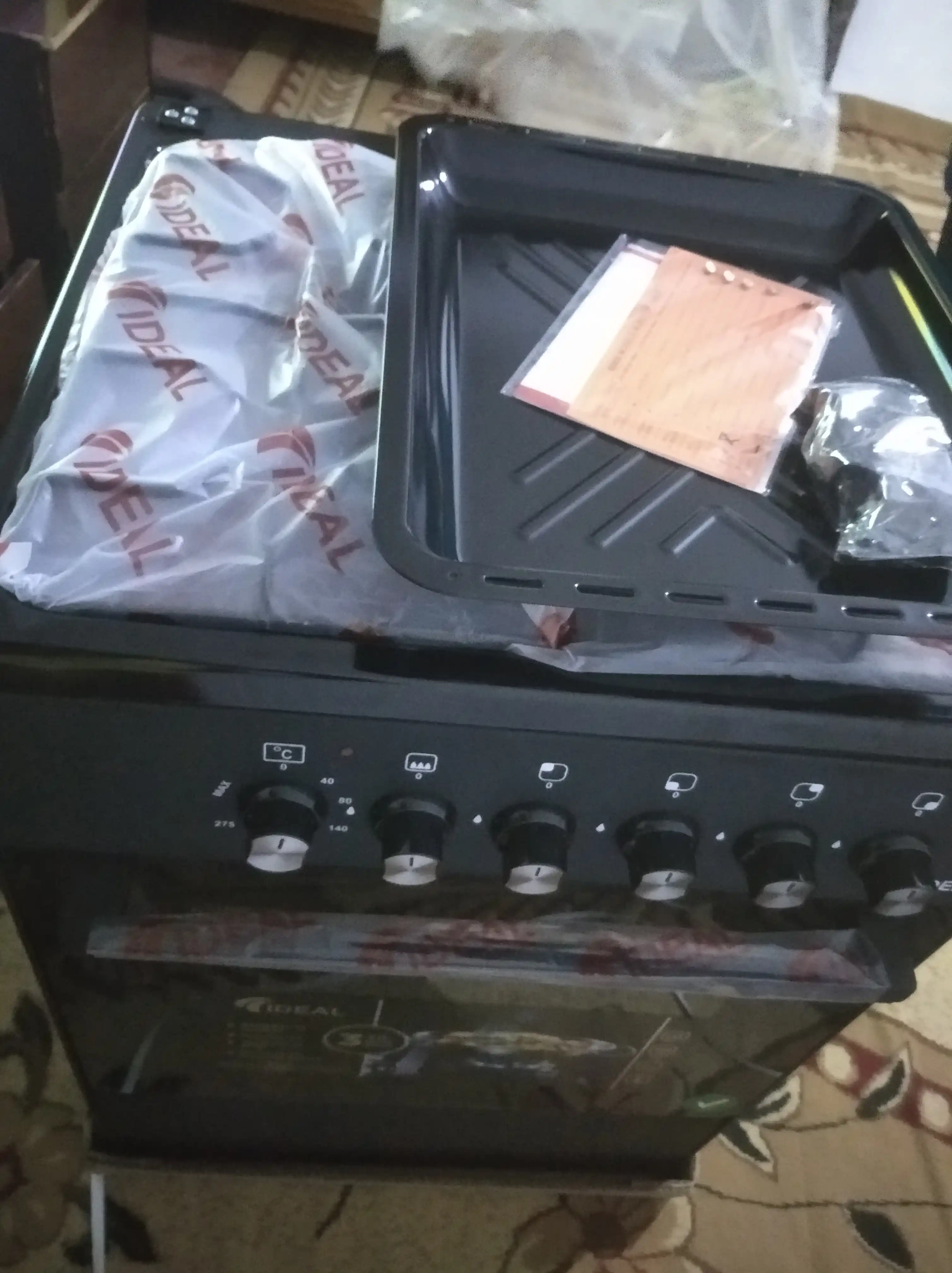Gaz plita L110 eco, 4 konforkali, pech hajmi 65 litr, 60 * 60 sm