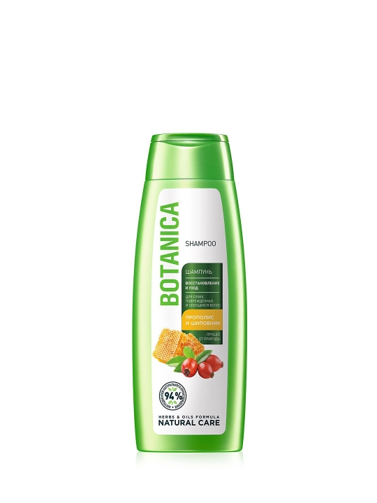 Shampun "Qayta tiklash va parvarish qilish" Botanica, 400 ml