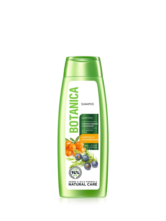 Yog'li sochlar uchun shampun "Chuqur tozalash va namlovchi", 400 ml - 