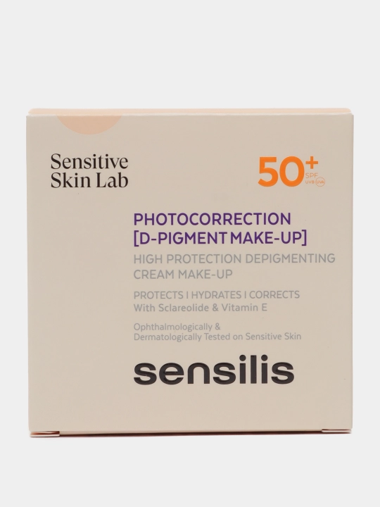 Fotokorreksiya, kremsi ixcham bo'yanish, 10 g, SENSILIS, DPIGMENT MAKEUP SPF50+ 03