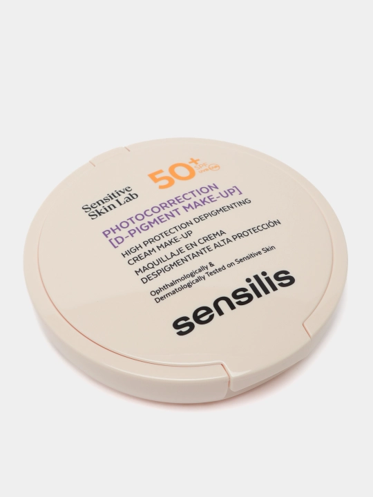 Sensilis D-Pigment Make-Up SPF50+ компактный тональный крем тон 01, 10 г