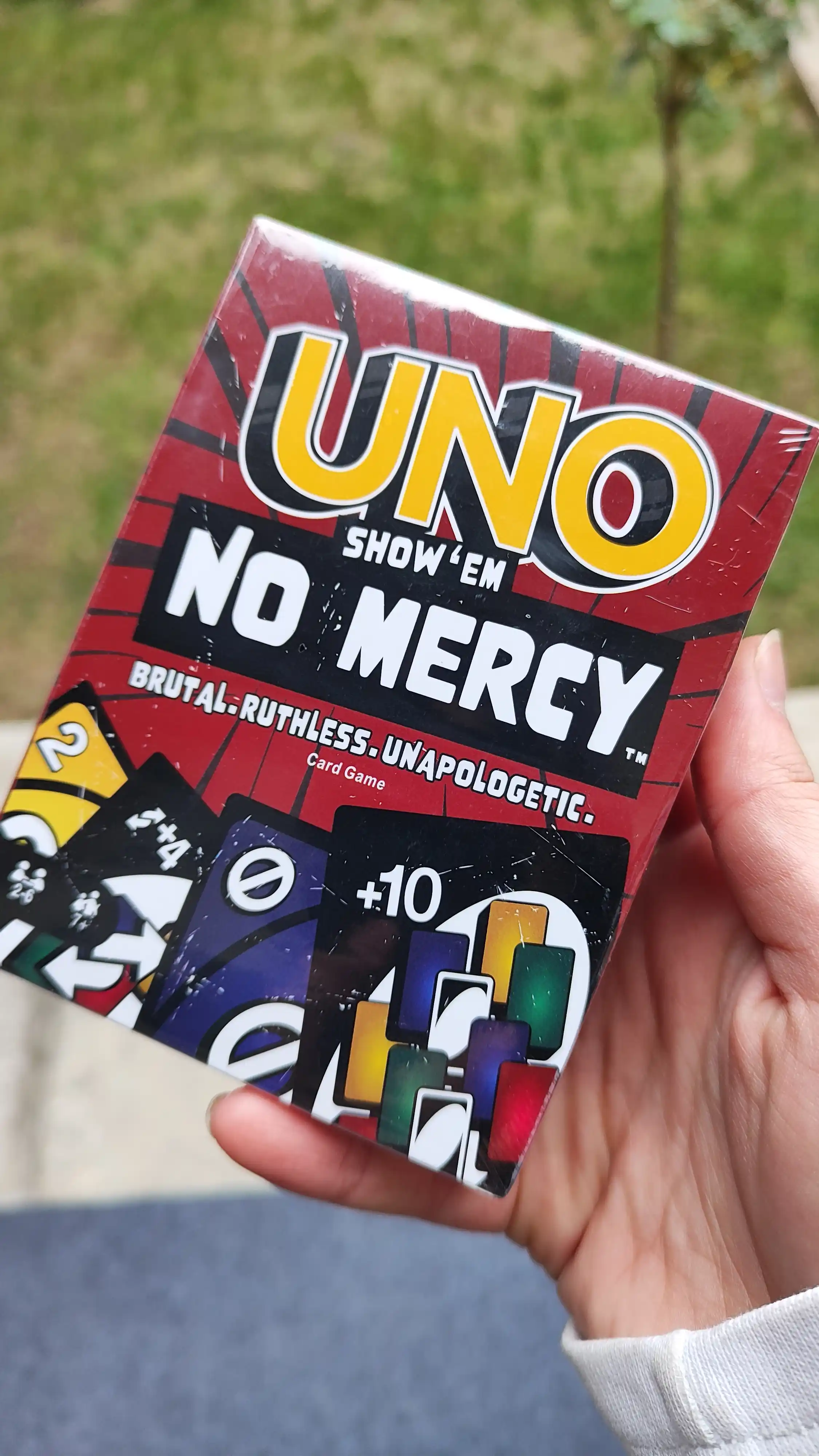 Stol o'yinlar UNO, Skip bo, No mercy, Flip, All wild