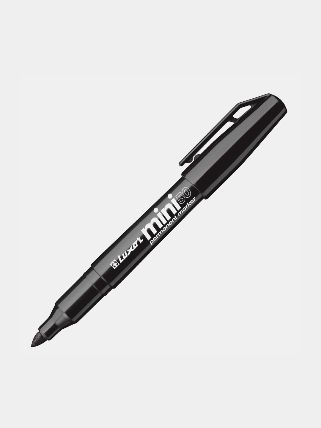 Doimiy marker Mini 50 Luxor qora 2 dona - 