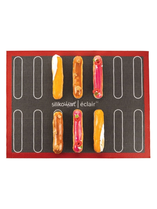 Силиконовый коврик, перфорированный, с разметкой Air mat Eclair & Choux, Silikomart