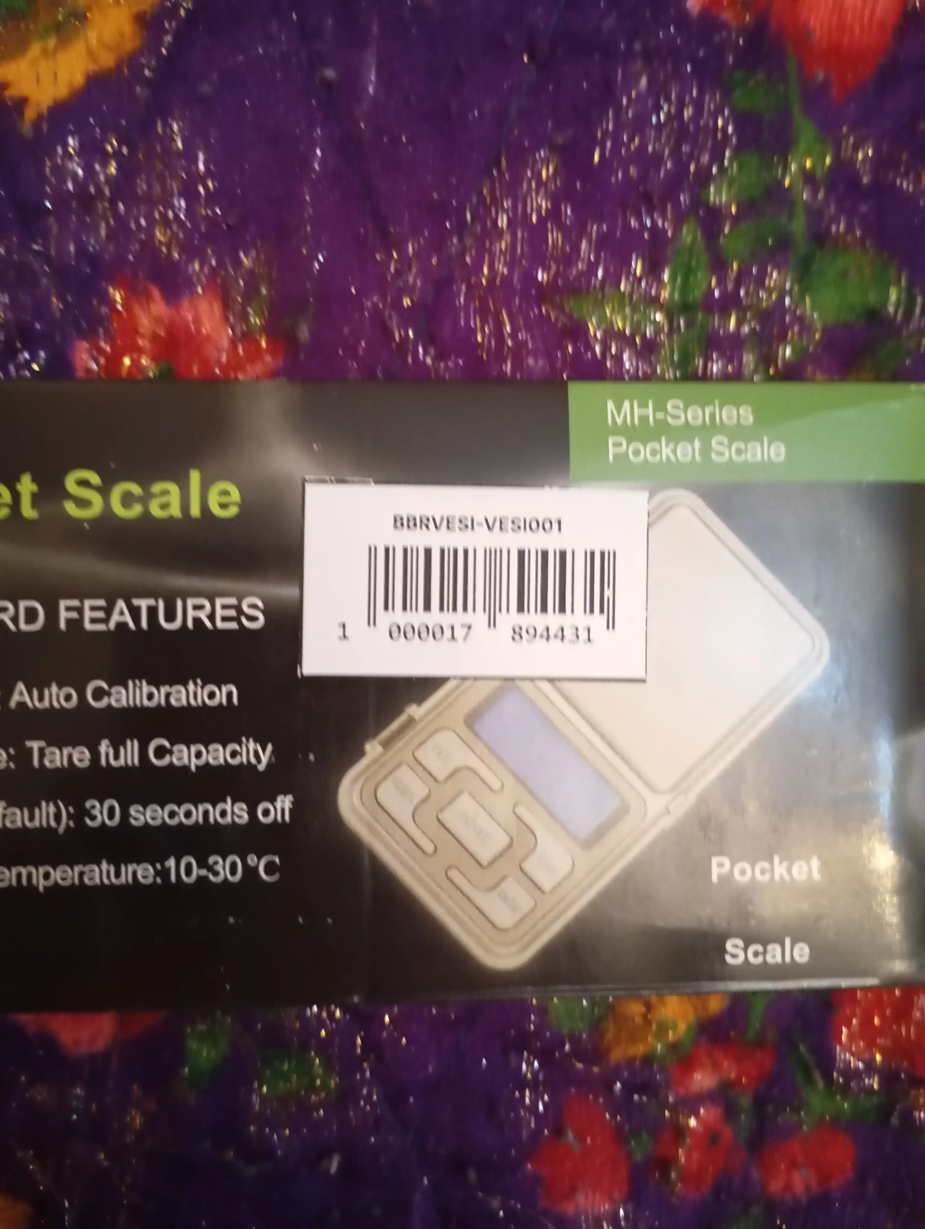 Elektron zargarlik tarozilari, batareyalar bilan, 200 g