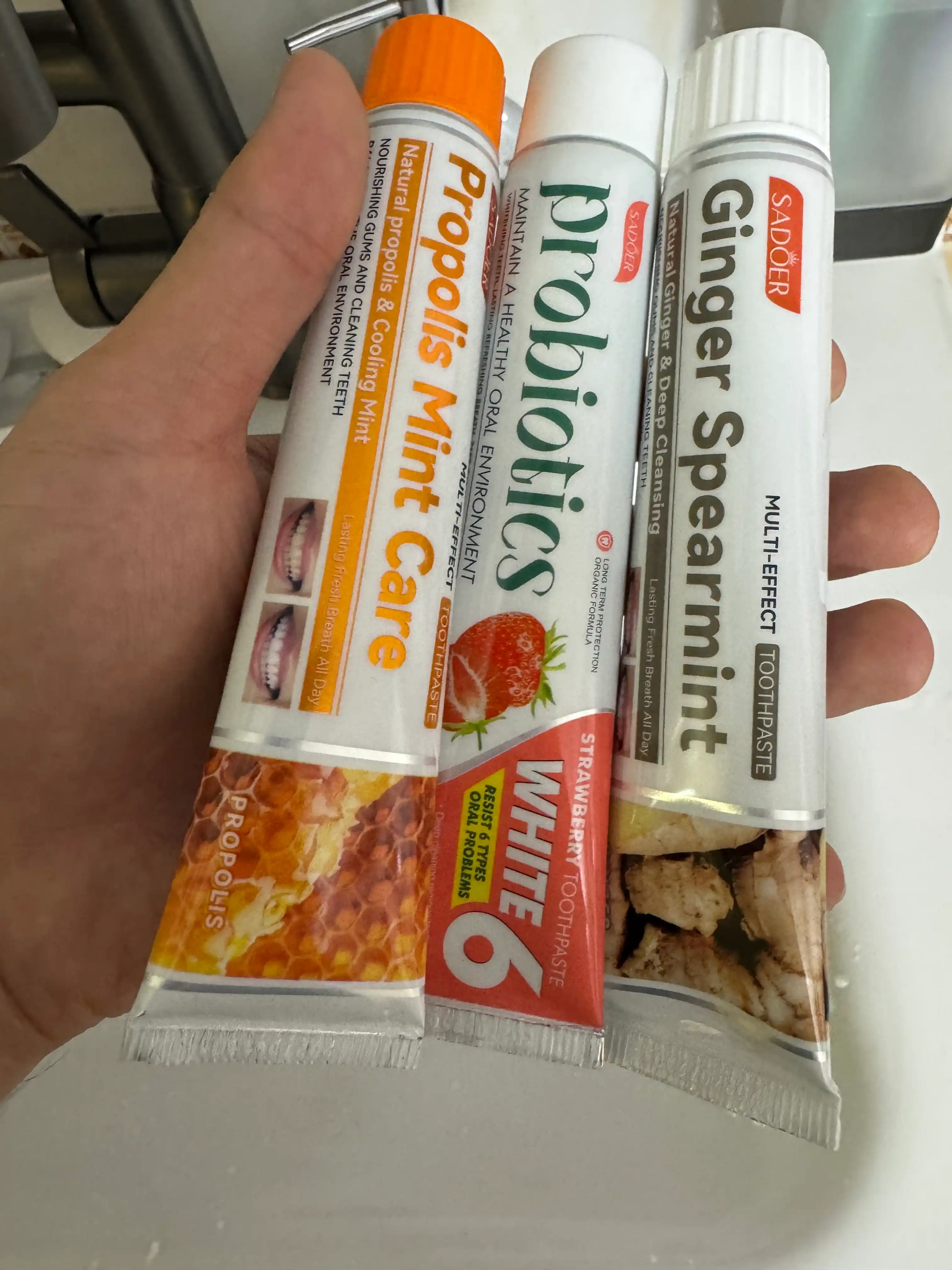 Oqartiruvchi tish pastasi