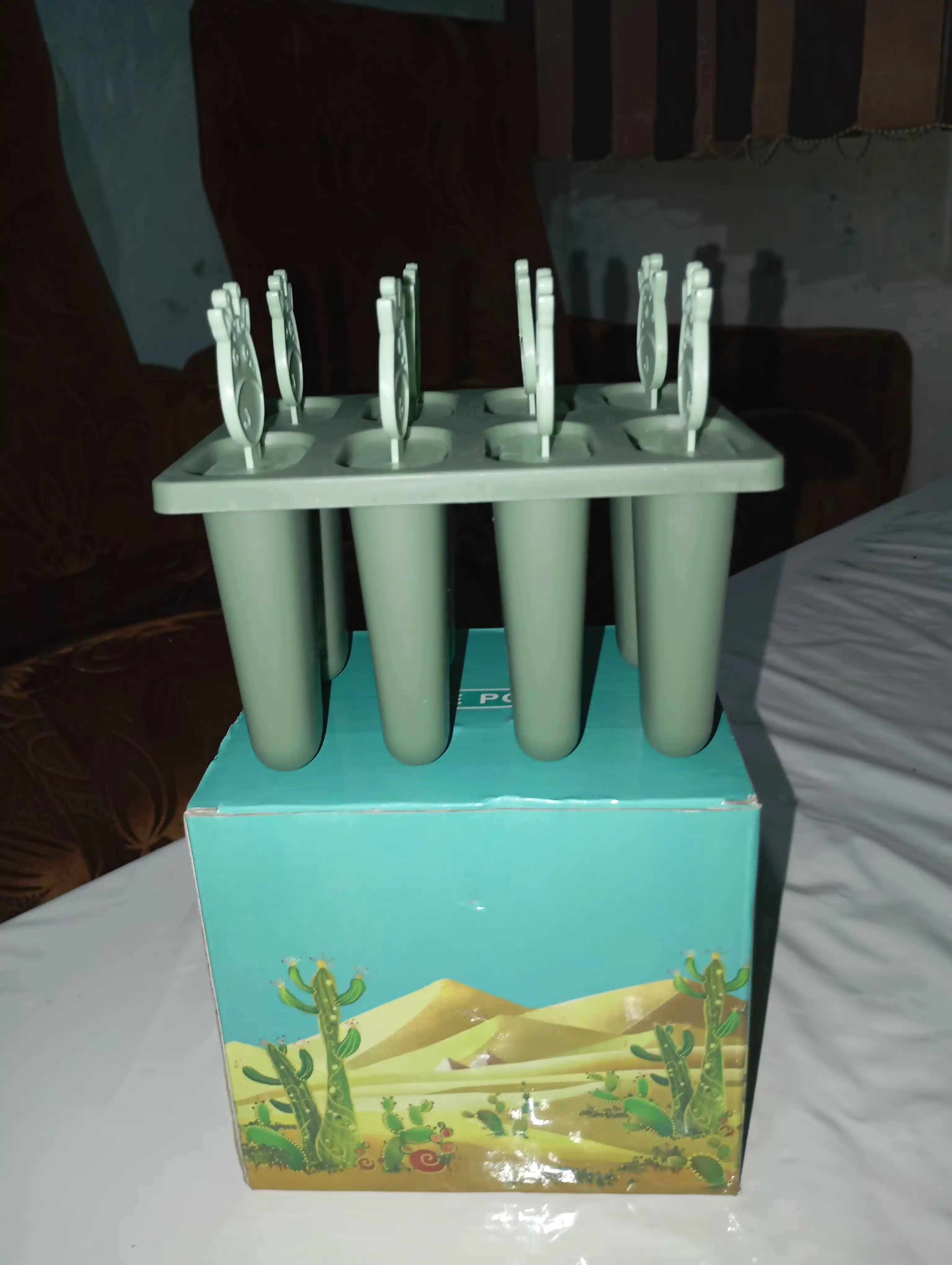 Форма для мороженого, фруктового льда, 8 ячеек