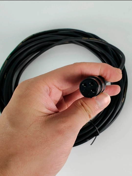 XLR-XLR mikrofon kabeli, 3 metr