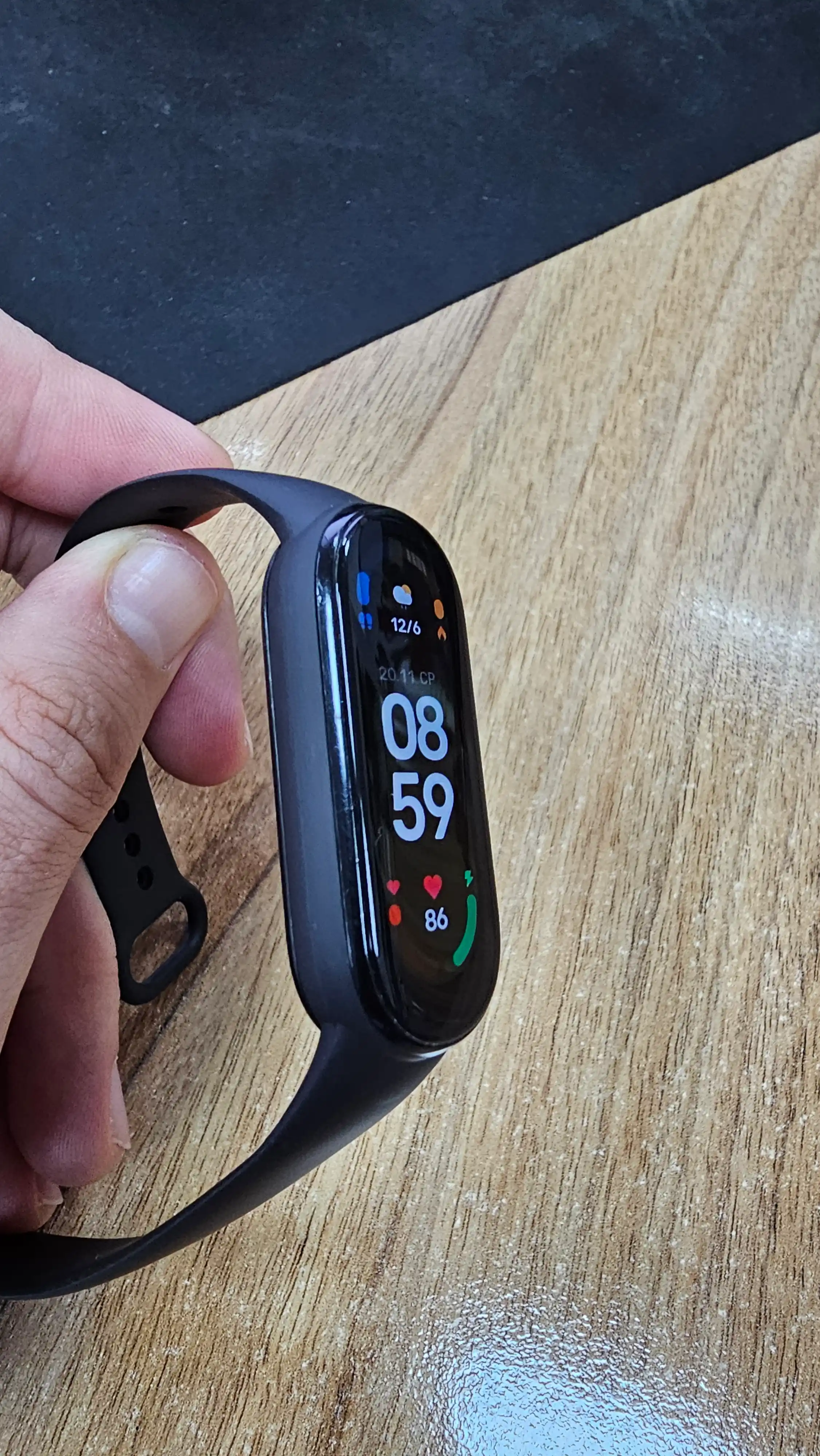 Ремешок для часов Xiaomi Mi Band 3, 4, 5, 6, 7, 8, 9 силиконовый