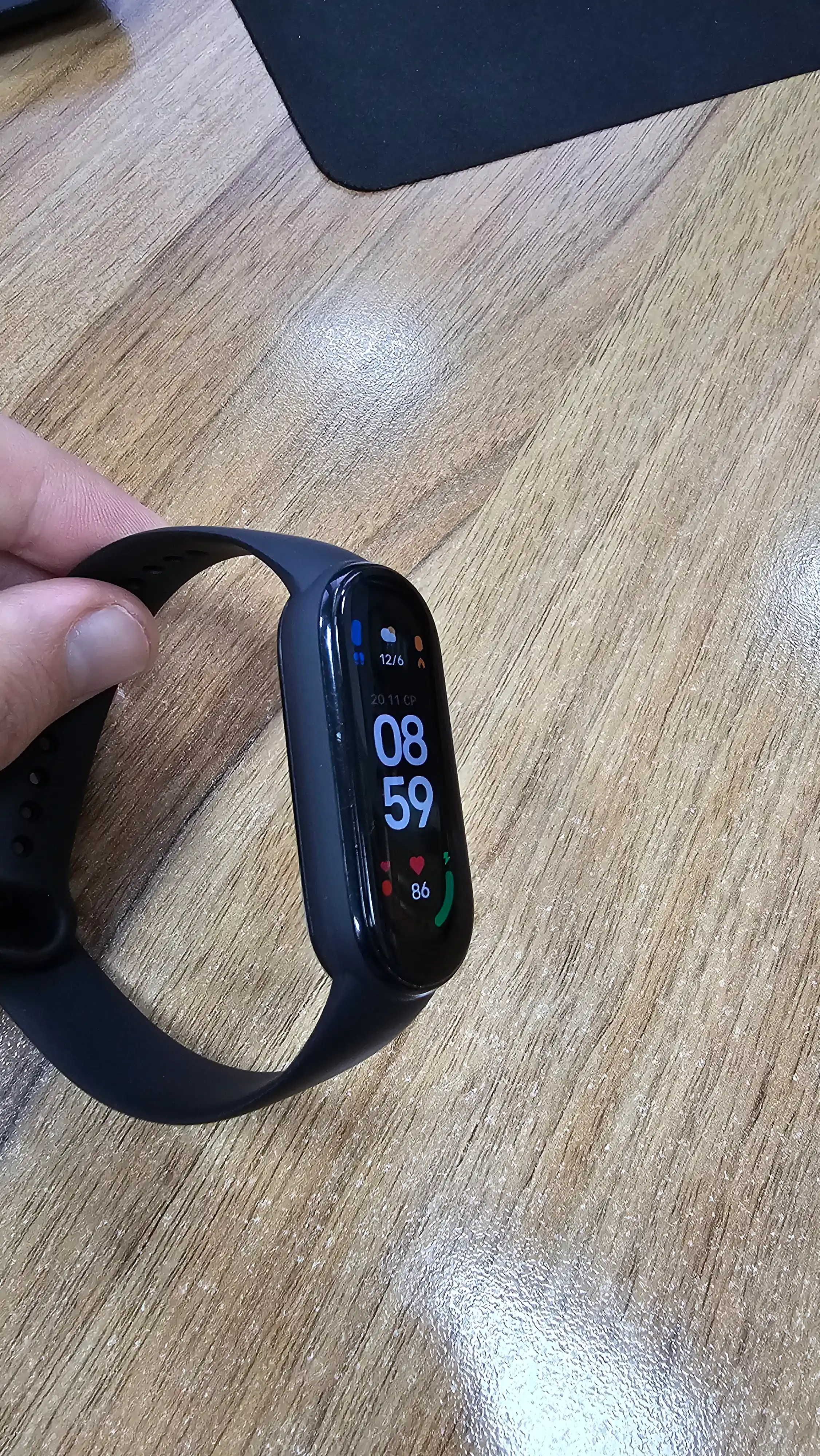 Ремешок для часов Xiaomi Mi Band 3, 4, 5, 6, 7, 8, 9 силиконовый