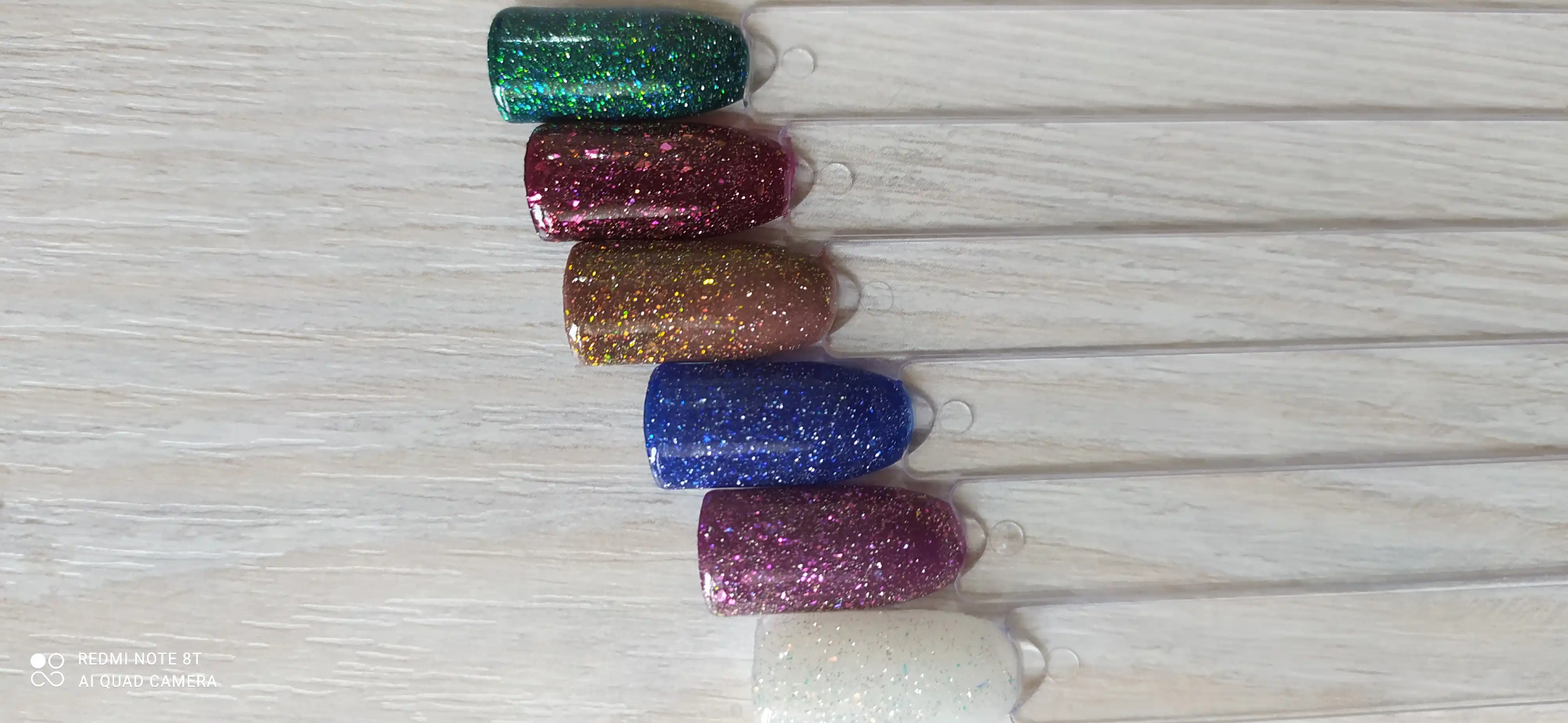 Tirnoqlar uchun aks ettiruvchi gel - lak "Shimeria Diamond", 7 ml