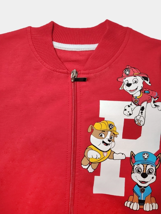 Ikki qismli kostyum PAW Patrol ko'ylagi fermuarli + shimlar
