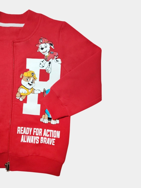 Ikki qismli kostyum PAW Patrol ko'ylagi fermuarli + shimlar