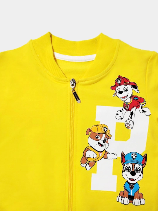 Ikki qismli kostyum PAW Patrol ko'ylagi fermuarli + shimlar