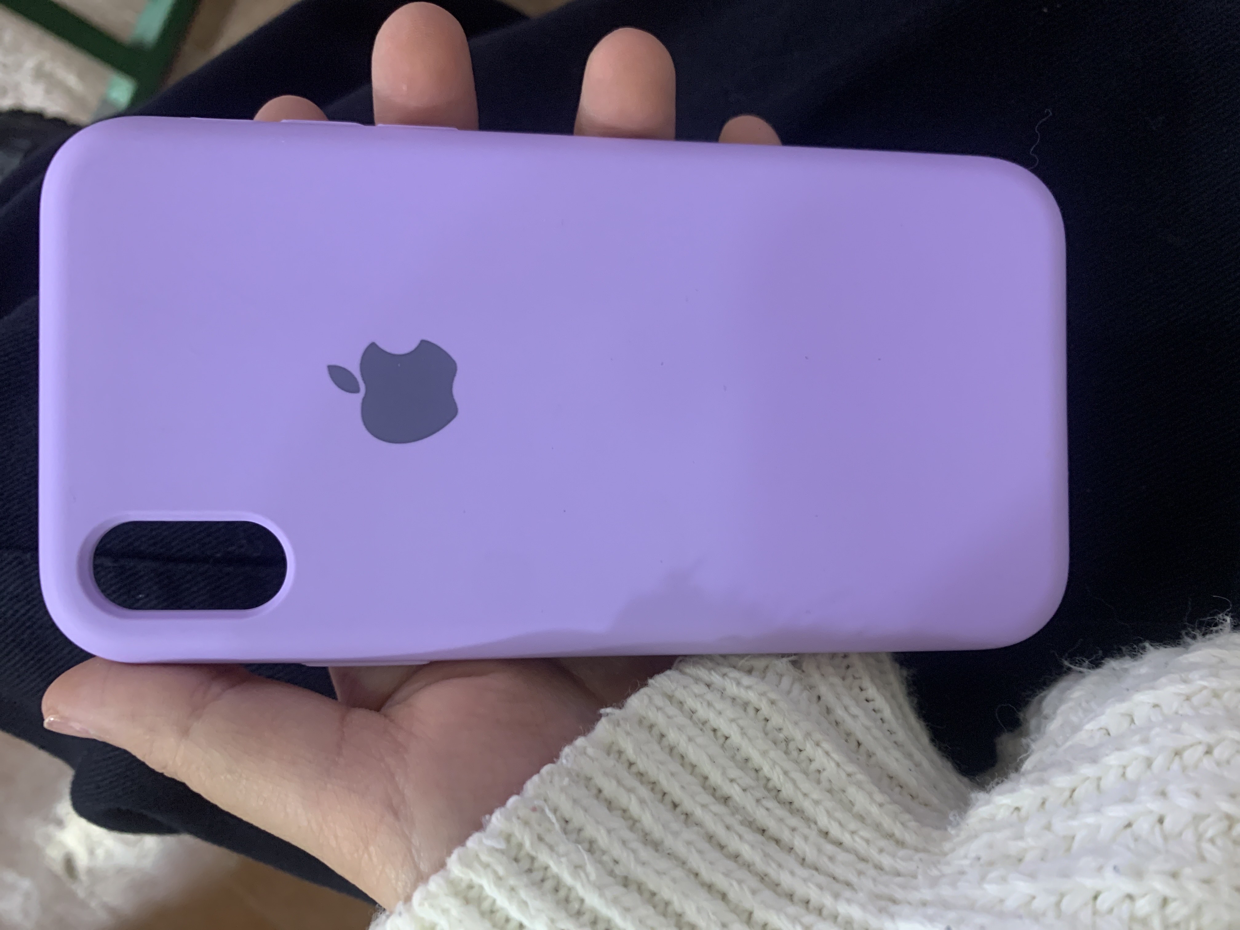 Чехол на iPhone XS/X, силиконовый