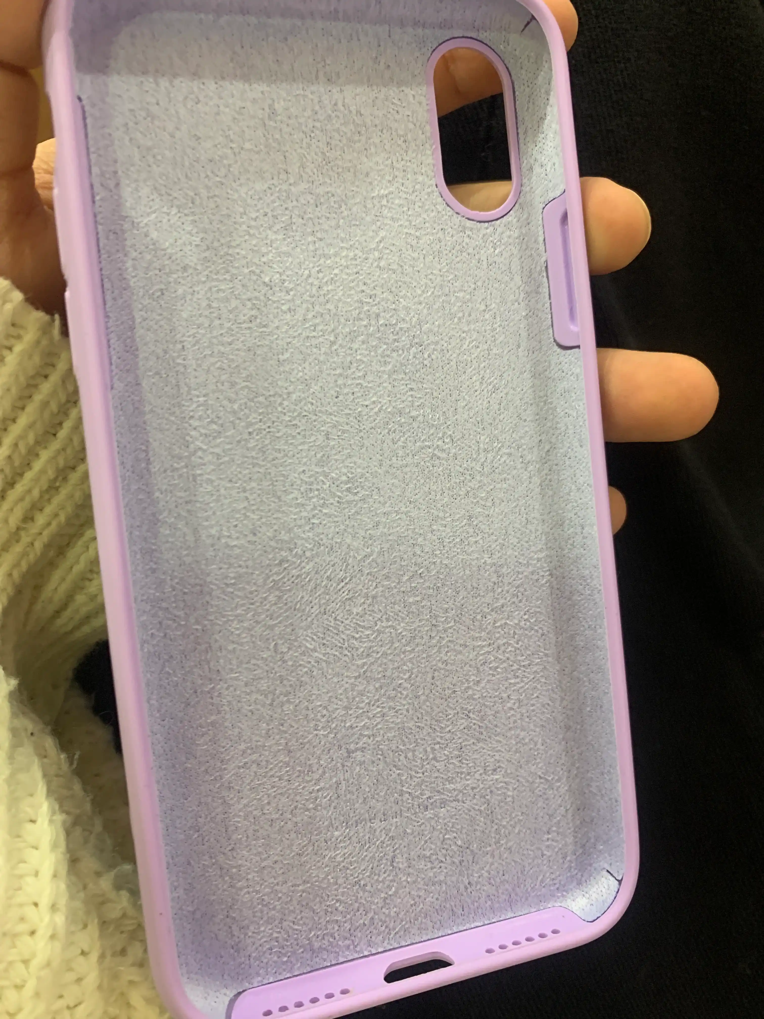 Чехол на iPhone XS/X, силиконовый