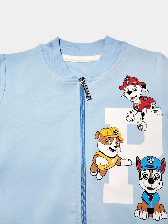 Ikki qismli kostyum PAW Patrol ko'ylagi fermuarli + shimlar